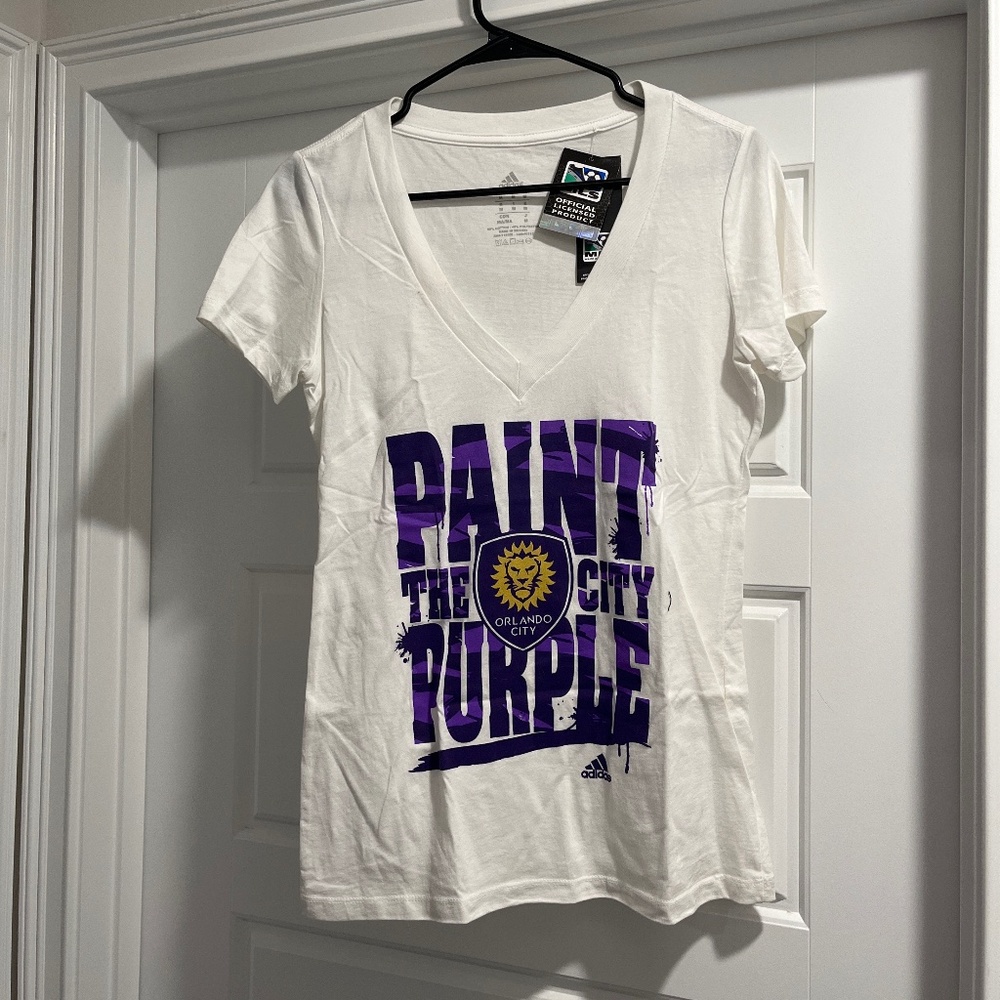 Orlando City Adidas V-Neck